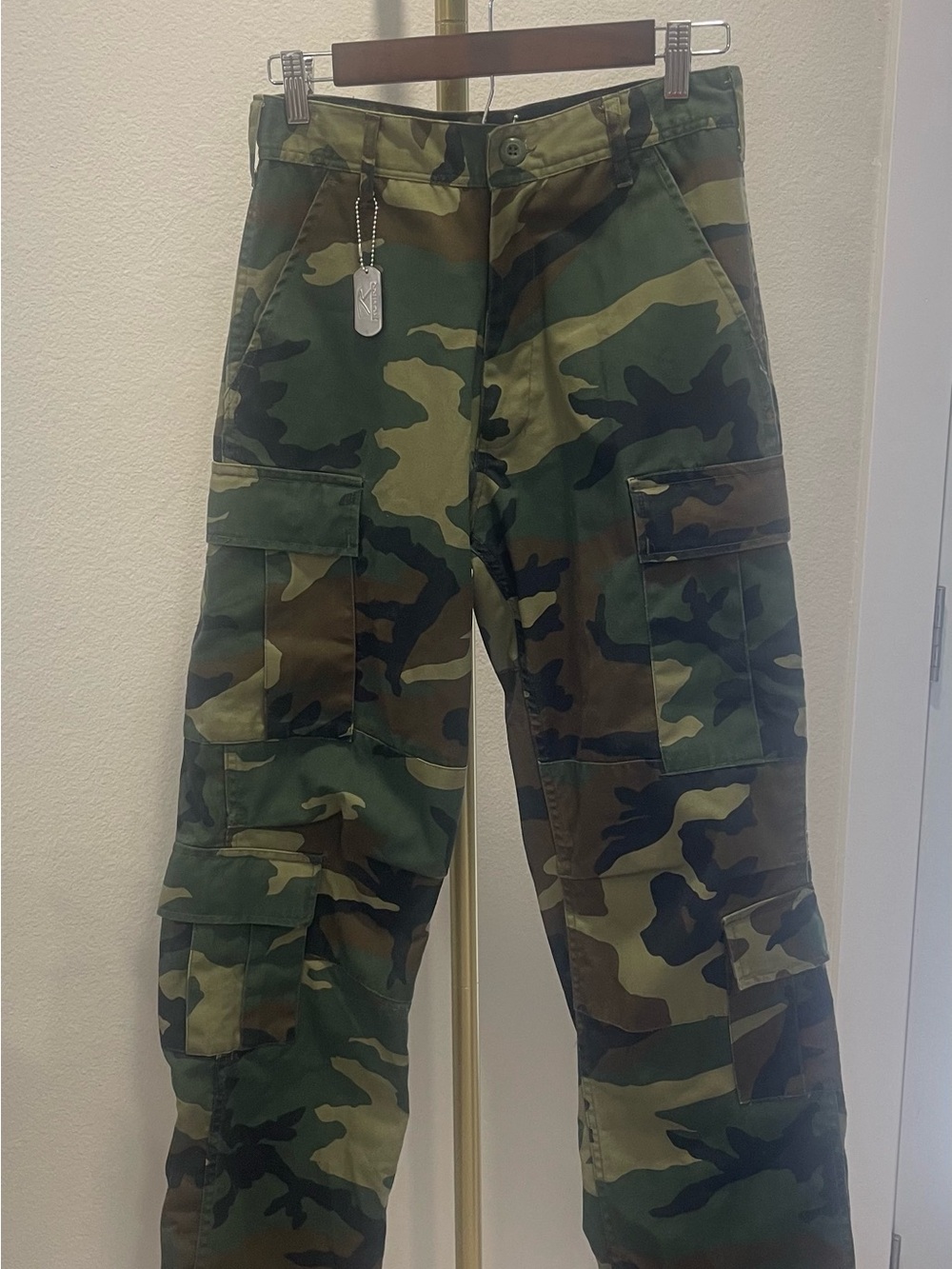 Rothco Camouflage Cargo Pants - Green Camo